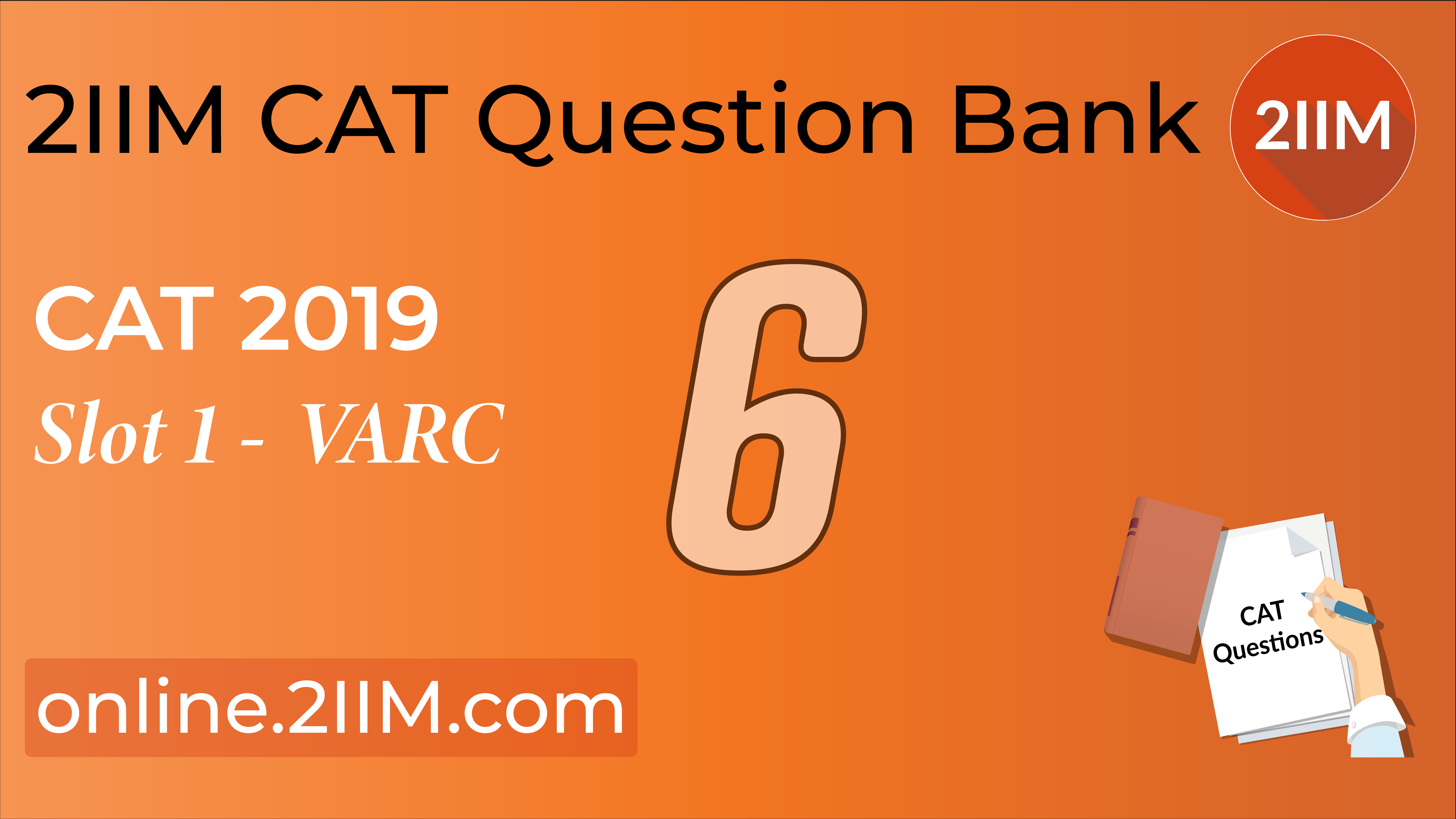 CAT Question Paper - VARC, 2IIM CAT 2024 CAT Classes Online , CAT ...