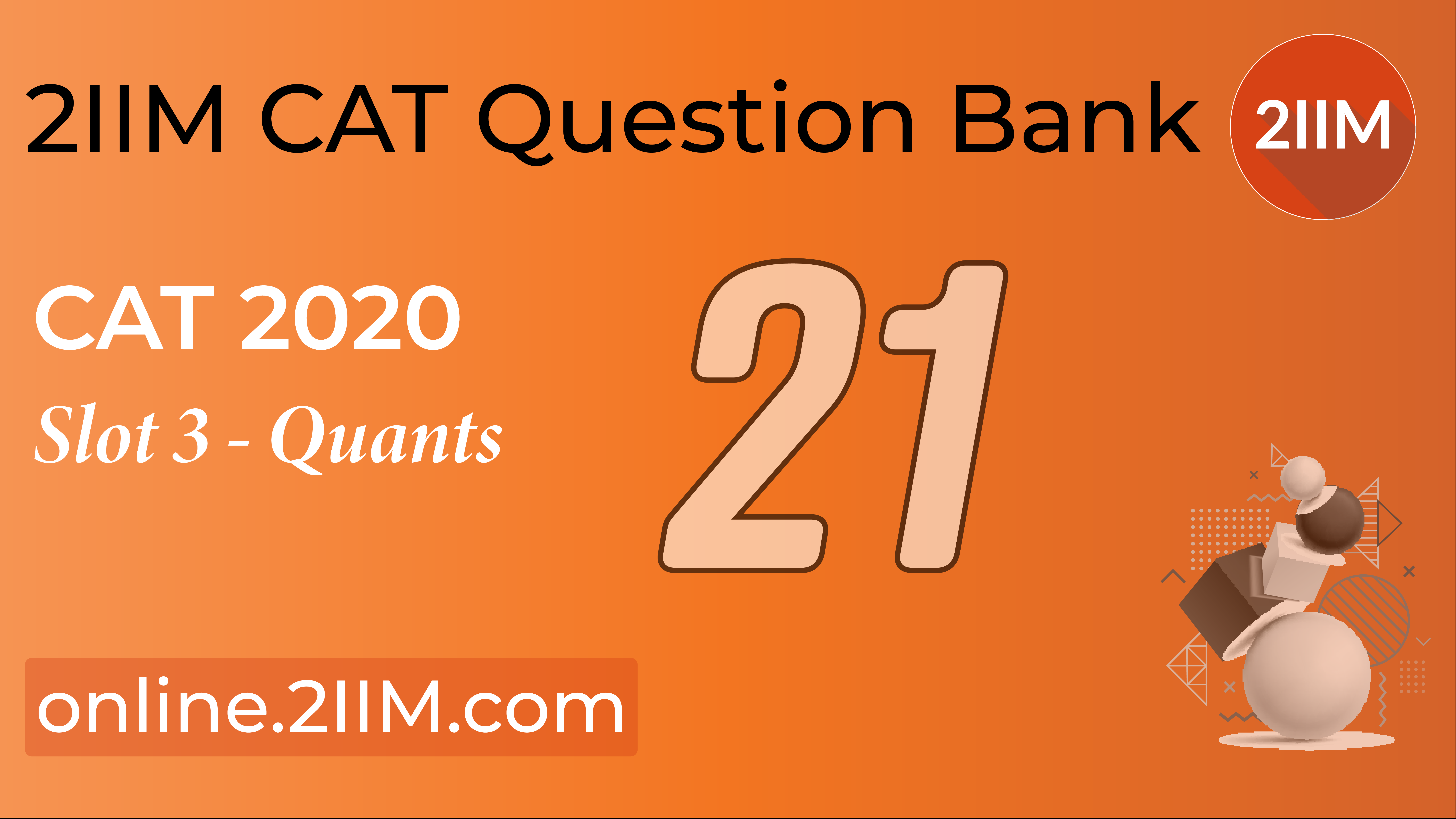 CAT Question Paper Speed Time Distance 2IIM CAT 2023 CAT Preparation 