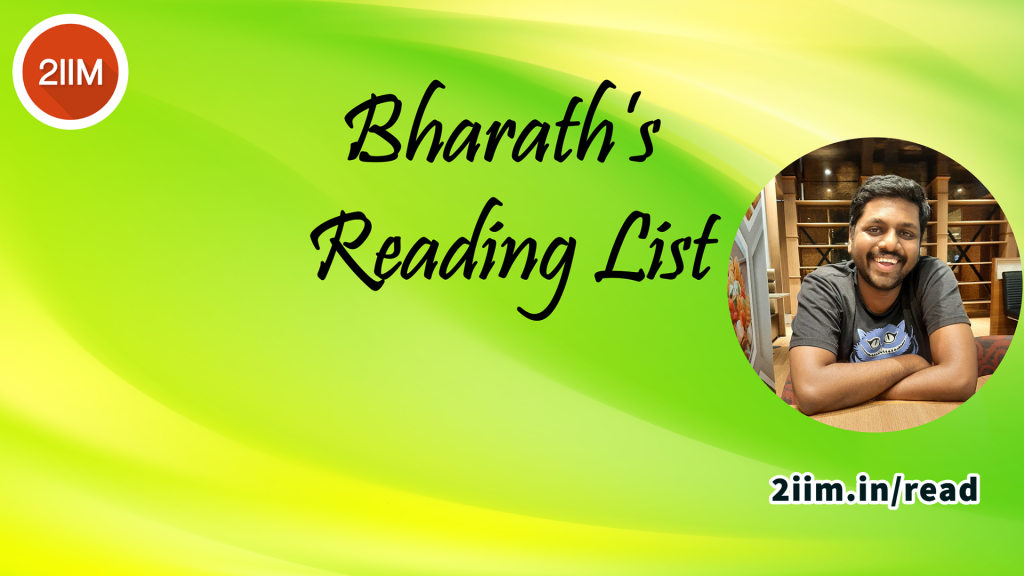 Bharath's Curated Reading List for CAT Exam - 2IIM CAT Preparation Blog