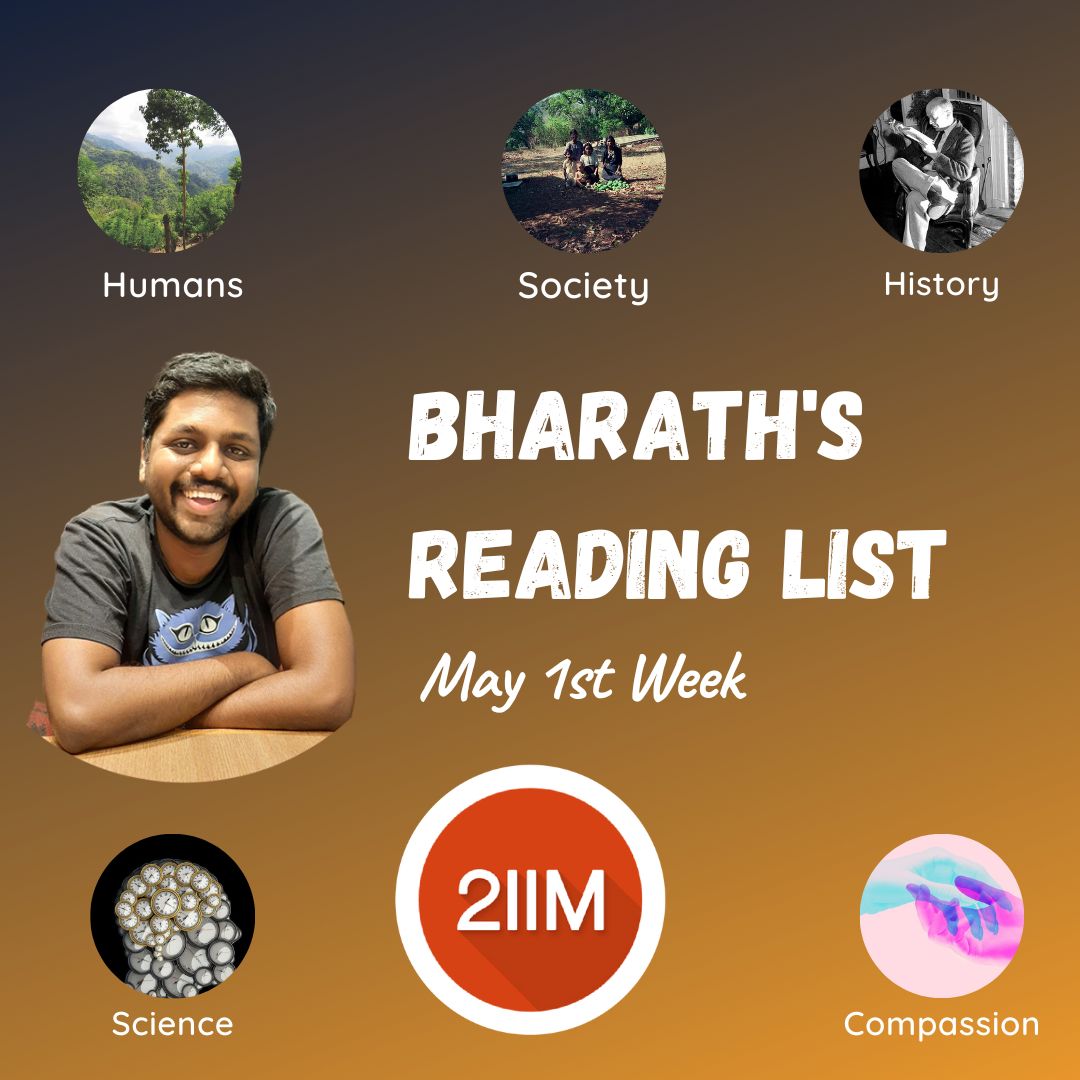 Reading List | This Week | May 1st Week 2023 - 2IIM CAT Preparation Blog