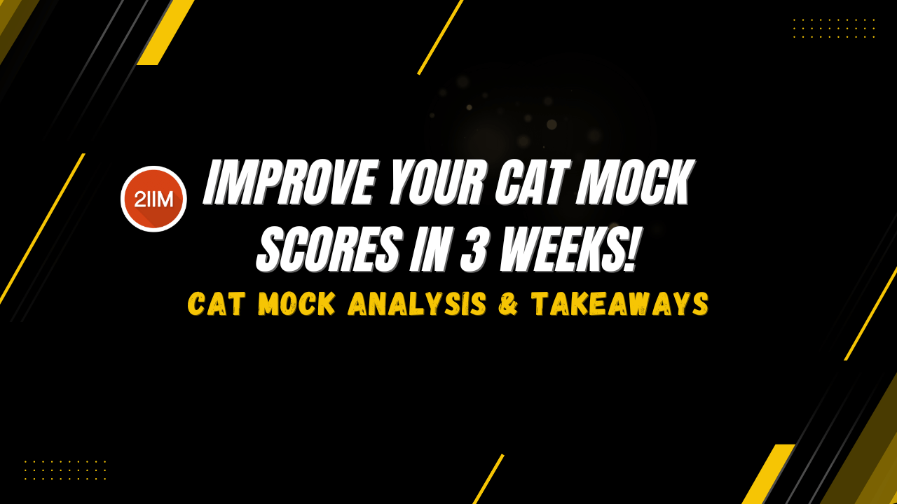 Cat Mock Test Analysis