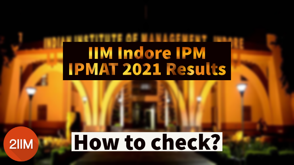 Check out your IPMAT Indore results